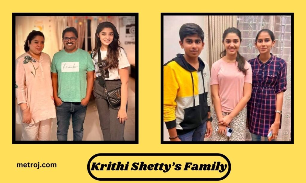 Krithi Shetty's Family