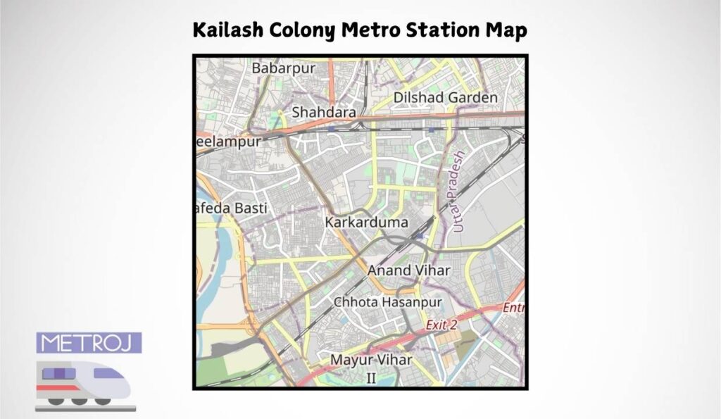 Kailash Colony Metro Station